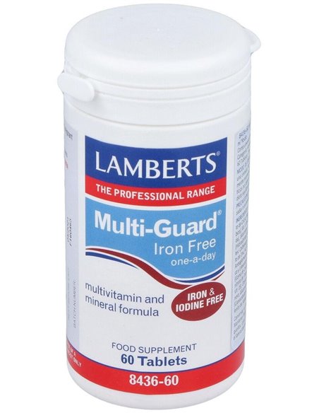 Multi-Guard® Iron Free (Sin hierro ni Yodo) de Lamberts