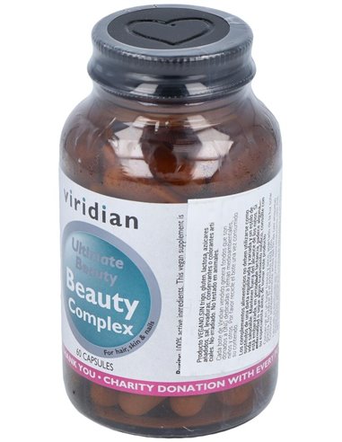 Beauty Complex Pelo, Piel Y Uñas 60Cap.Veg. de Viridian