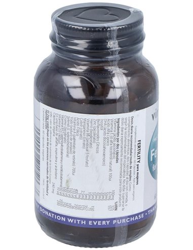 Fertility Para Mujeres 60Cap.Veg. de Viridian