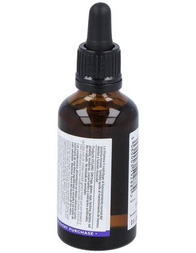 Vitamina D3 2000Iu Liquida Vegana 50Ml. de Viridian