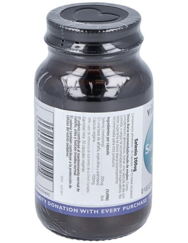 Selenio 200Ug 30Cap.Veg. de Viridian