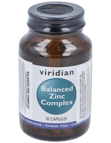 Balanced Zinc Complex 30Cap.Veg. de Viridian