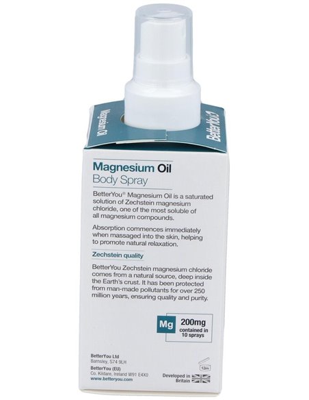 Magnesio Aceite Spray Corporal 100Ml. de Better You