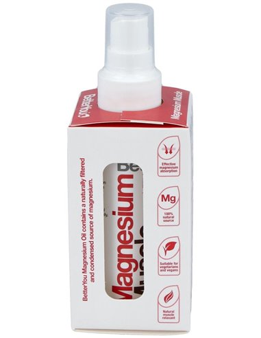 Magnesio Musculo Spray Corporal 100Ml. de Better You