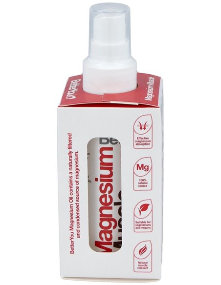 Magnesio Musculo Spray Corporal 100Ml. de Better You