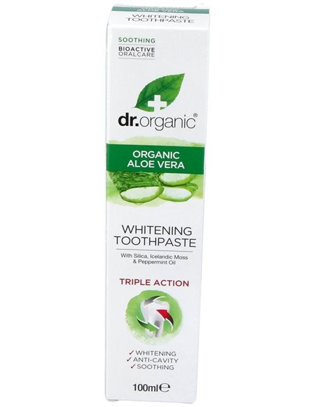 Pasta De Dientes Aloe Vera Organico 100Ml. de Dr. Organic