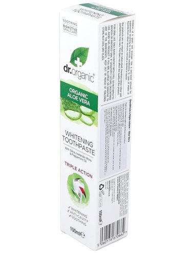Pasta De Dientes Aloe Vera Organico 100Ml. de Dr. Organic