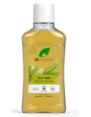 Enjuague Bucal Arbol Del Te Organico 500Ml. de Dr. Organic
