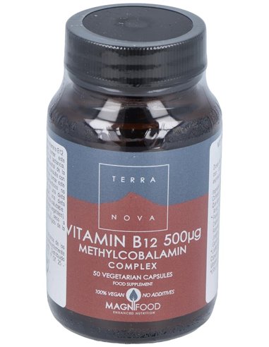 Vitamina B12 500Mcg Complex (Metilcobalamina) 50Vc de Terranova