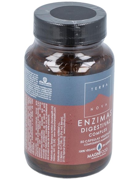 Enzimas Digestivas Complex 50Vcap. de Terranova