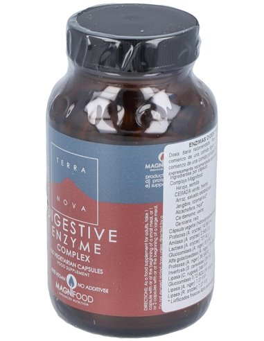 Enzimas Digestivas Complex 100Vcap. de Terranova