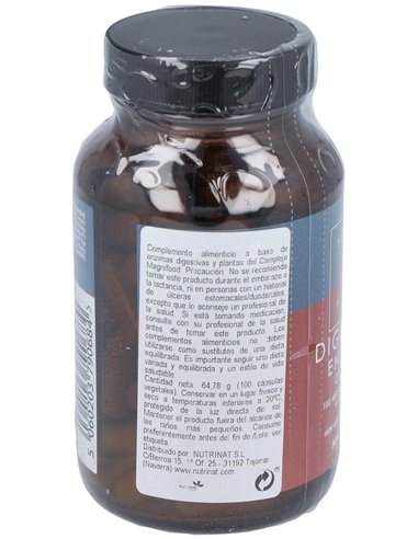 Enzimas Digestivas Complex 100Vcap. de Terranova
