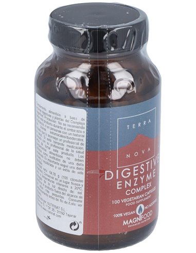 Enzimas Digestivas Complex 100Vcap. de Terranova