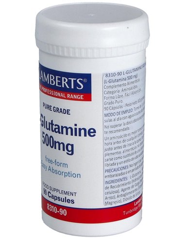 L-Glutamina 500 mg de Lamberts