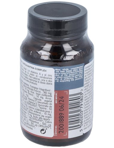 Mirtilo, Luteina Y Astaxantina Complex 50Cap. de Terranova