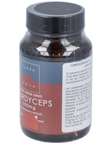 Cordiceps 500Mg. 50Vcap. de Terranova
