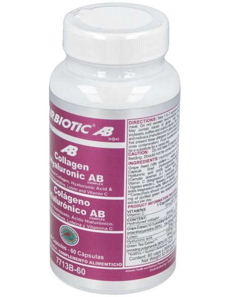 Collagen Hyaluronic Complex 60Cap. de Airbiotic