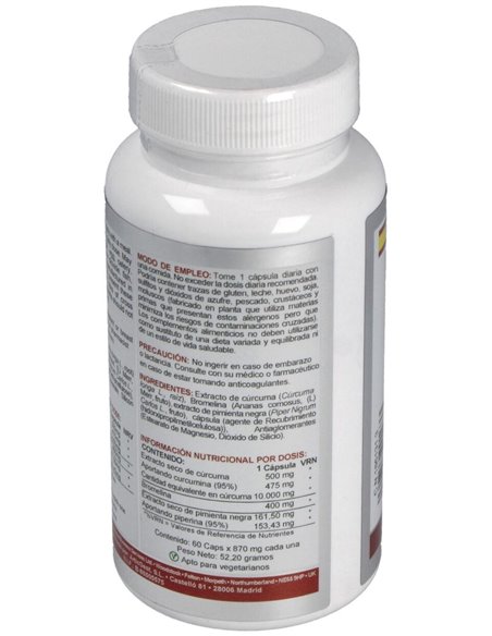 Curcumin Complex 10000Mg.  60Cap. de Airbiotic