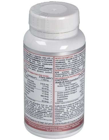Krillbiotic Ab 590Mg. 60Cap. de Airbiotic