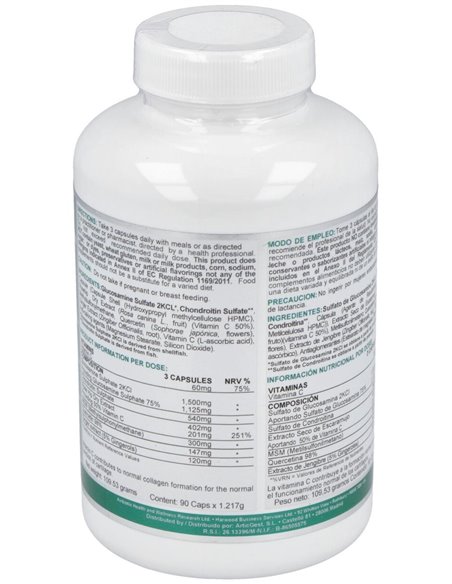 Glucosamina Max Ab Complex 90Cap. de Airbiotic