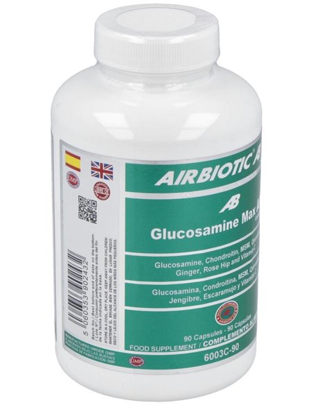 Glucosamina Max Ab Complex 90Cap. de Airbiotic