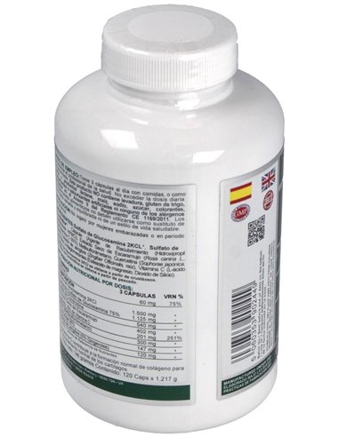 Glucosamina Max Ab Complex 120Cap. de Airbiotic