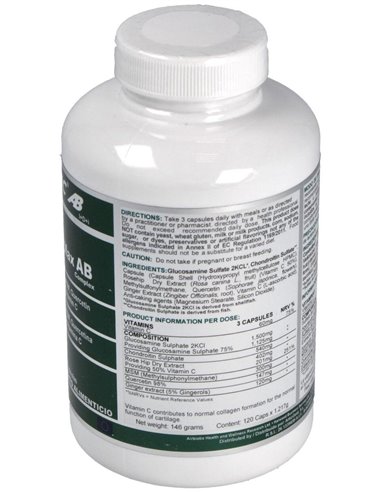 Glucosamina Max Ab Complex 120Cap. de Airbiotic