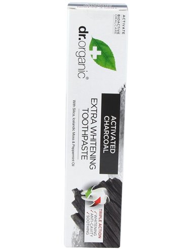 Pasta De Dientes Carbon Activado 100Ml. de Dr. Organic