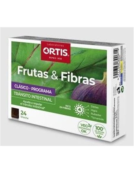 Frutas Y Fibras Clasico 24Cubitos de Ortis