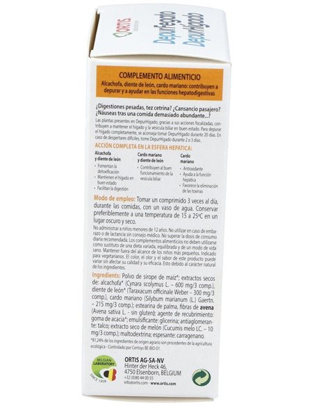 Metodren Depurativo Higado 60Comp. de Ortis