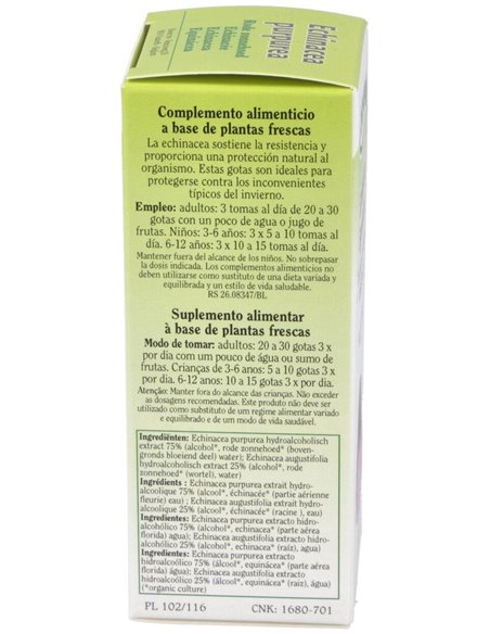 Ext. Echinacea Purpurea (Echinacea) 50Ml. de Biover