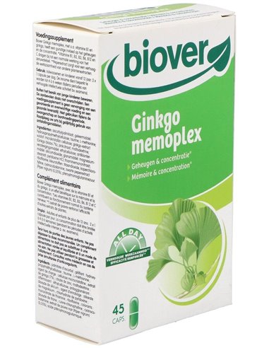 Memoria Y Concentracion (Ginkgo Memoplex 45Cap. de Biover