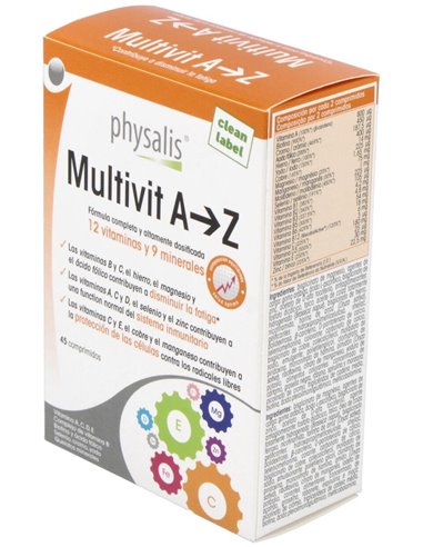 Multivit A -> Z de Physalis