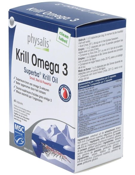 Krill Omega 3 de Physalis
