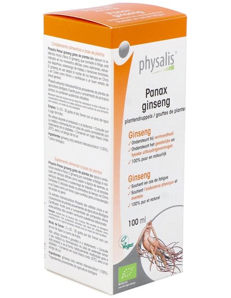 Tintura Panax Ginseng (Ginseng) de Physalis
