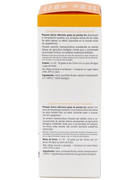 Ext. Salvia 100Ml. Bio de Physalis