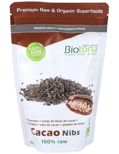 Cacao Nibs 300Gr. Bio de Biotona