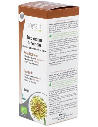 Tintura Taraxacum Officinale (Diente de Leon) de Physalis