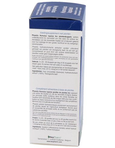 Ext. Lupulo (Humulus L.) 100Ml. Bio de Physalis