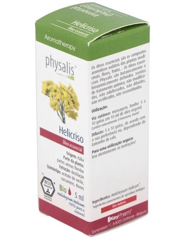 Esencia Helicriso 5Ml. Bio de Physalis