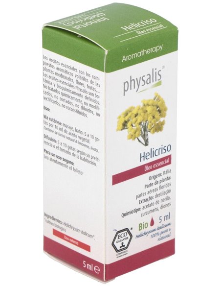 Esencia Helicriso 5Ml. Bio de Physalis