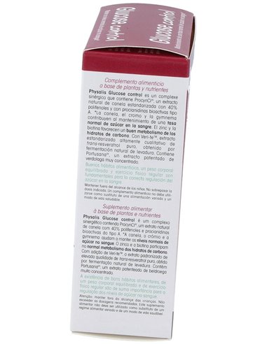 Glucose control de Physalis