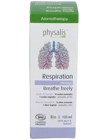 Respiration Respira Libre Aceite Masaje 100Ml. Bio de Physalis