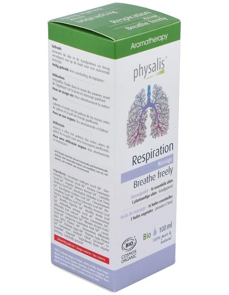 Respiration Respira Libre Aceite Masaje 100Ml. Bio de Physalis