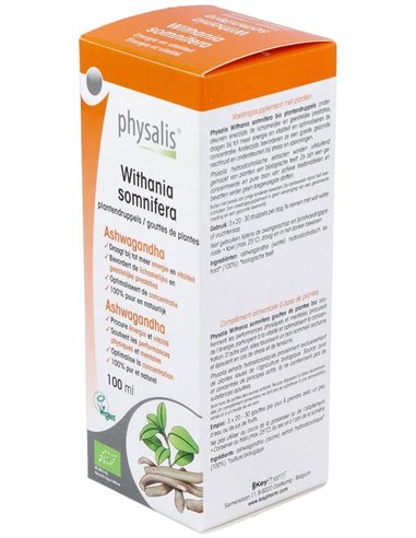Ashwadandha Extracto 100Ml. Bio de Physalis