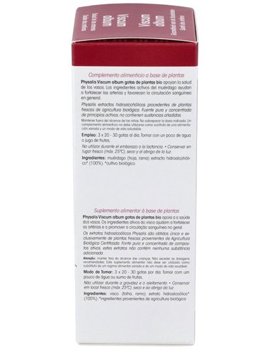 Muerdago Extracto 100Ml. Bio de Physalis