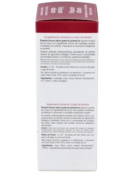 Muerdago Extracto 100Ml. Bio de Physalis