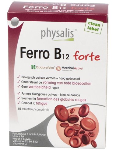 Ph Ferro B12 Forte 45Comp. de Physalis