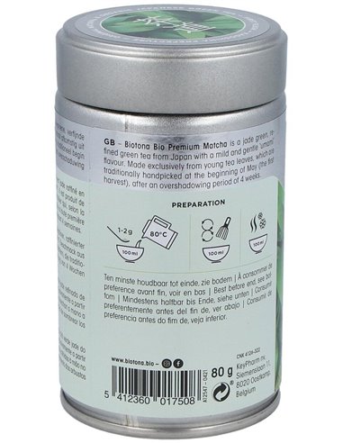Tea Superior Matcha de Biotona