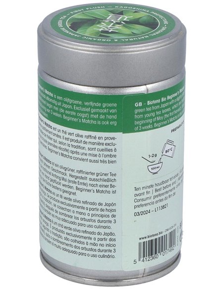 Tea BeginnerS Matcha  de Biotona